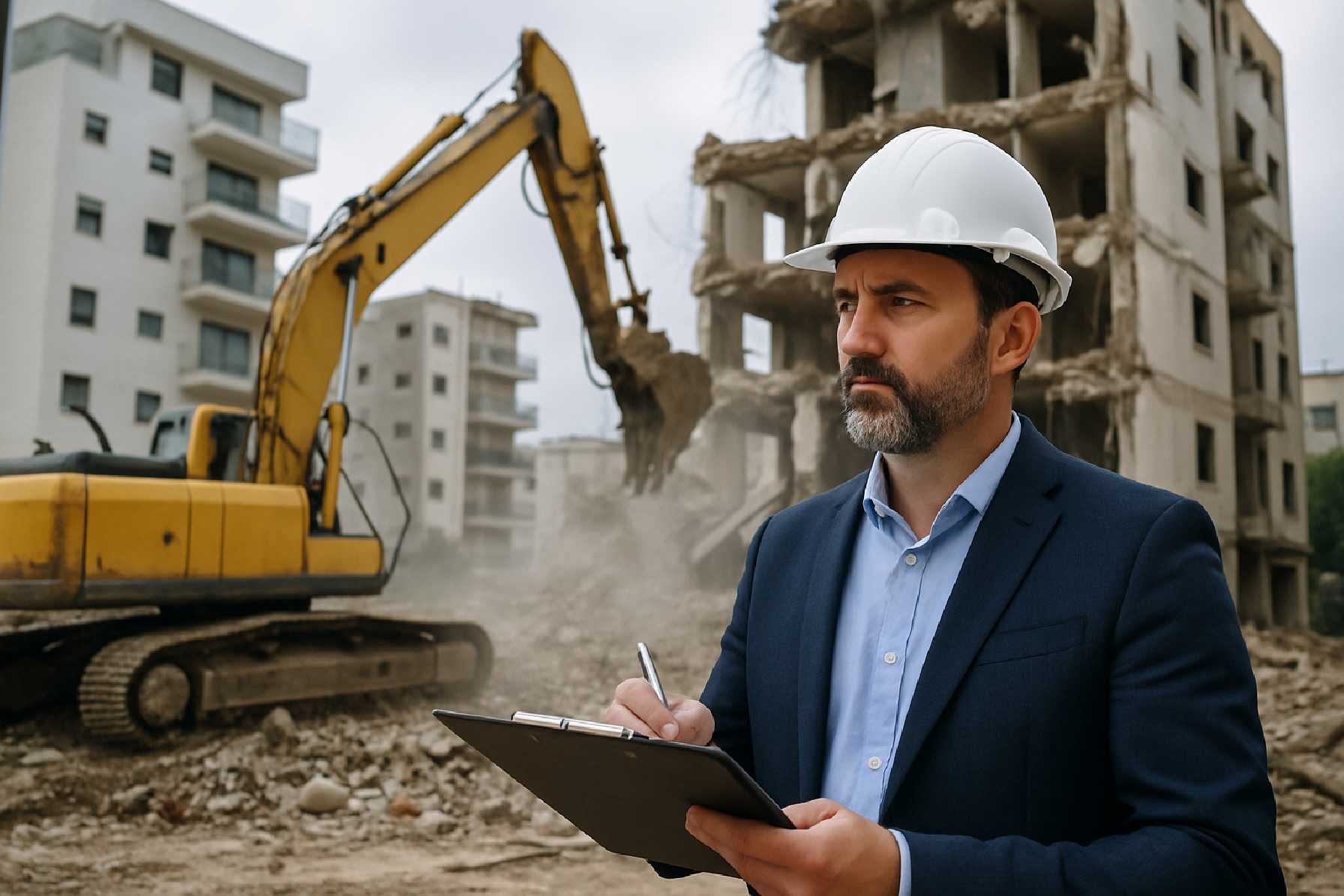 מפקח בנייה מטעם הדיירים בפינוי בינוי