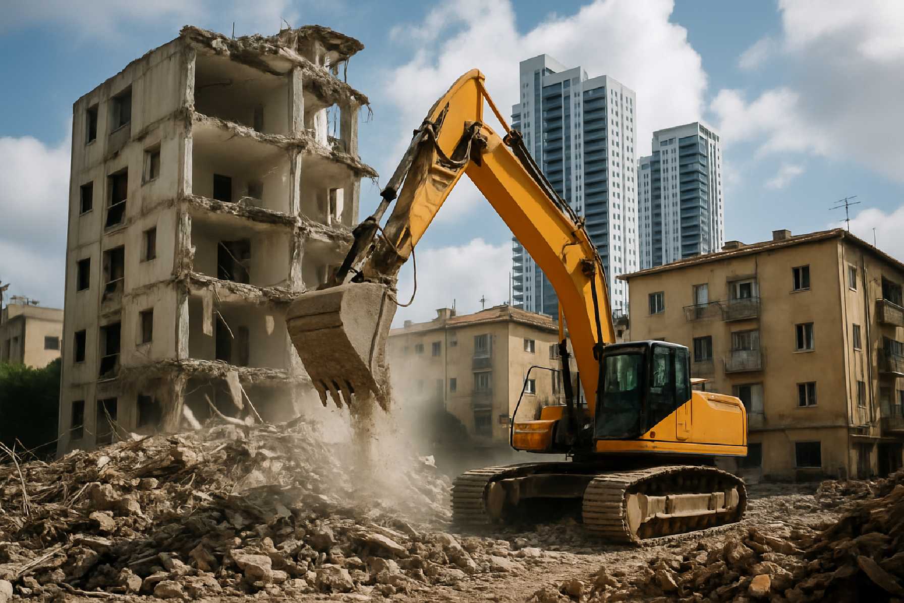 הפקעת שטחים בפרויקט פינוי בינוי
