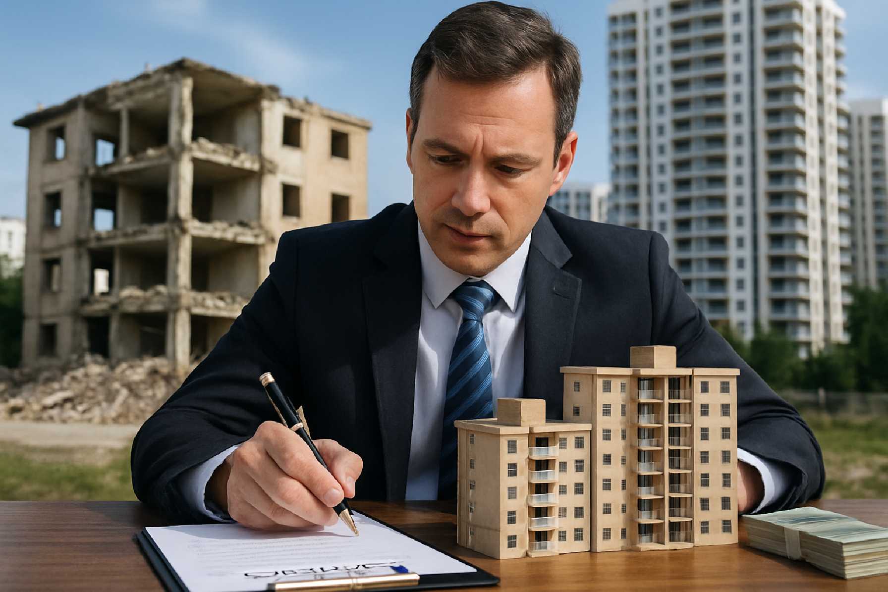 שכר מארגן דיירים בפרויקט פינוי בינוי